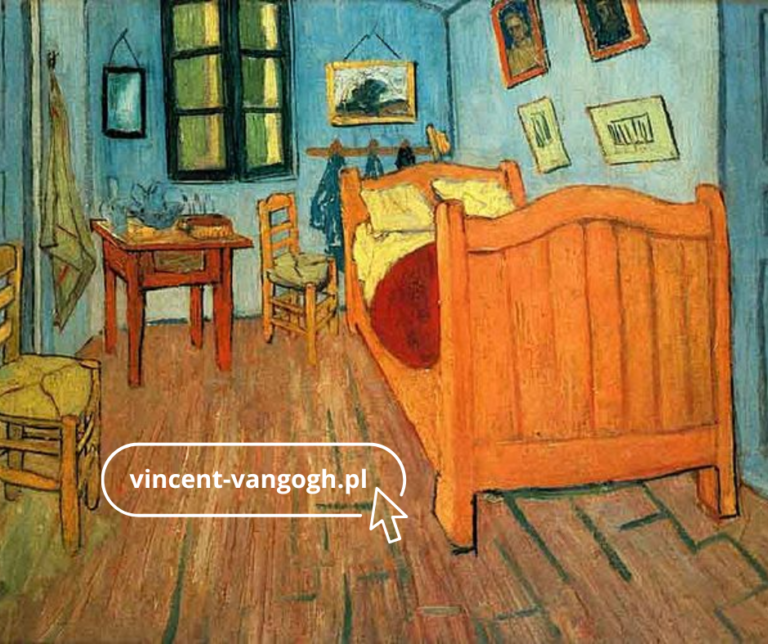 Pokój w Arles” to dzieło, w którym intensywne barwy i prostota formy idealnie odzwierciedlają pragnienie Van Gogha, by stworzyć wokół siebie miejsce wypełnione spokojem i twórczą energią