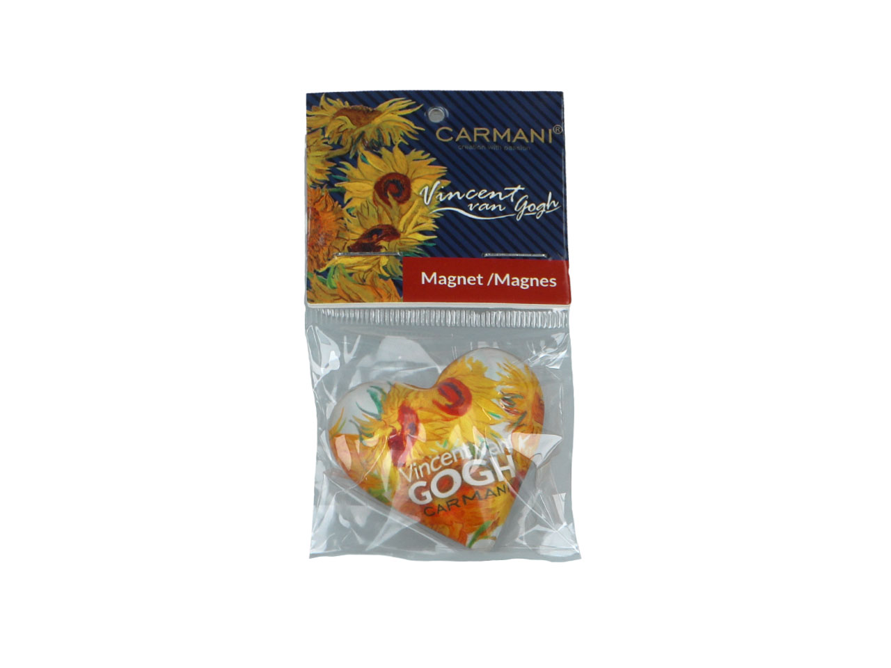 Magnes serce - V. van Gogh, Słoneczniki (CARMANI) - obrazek 2