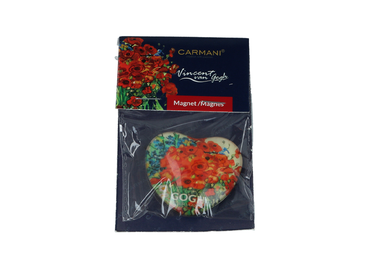 Magnes serce - V. van Gogh, Maki w wazonie (CARMANI) - obrazek 2