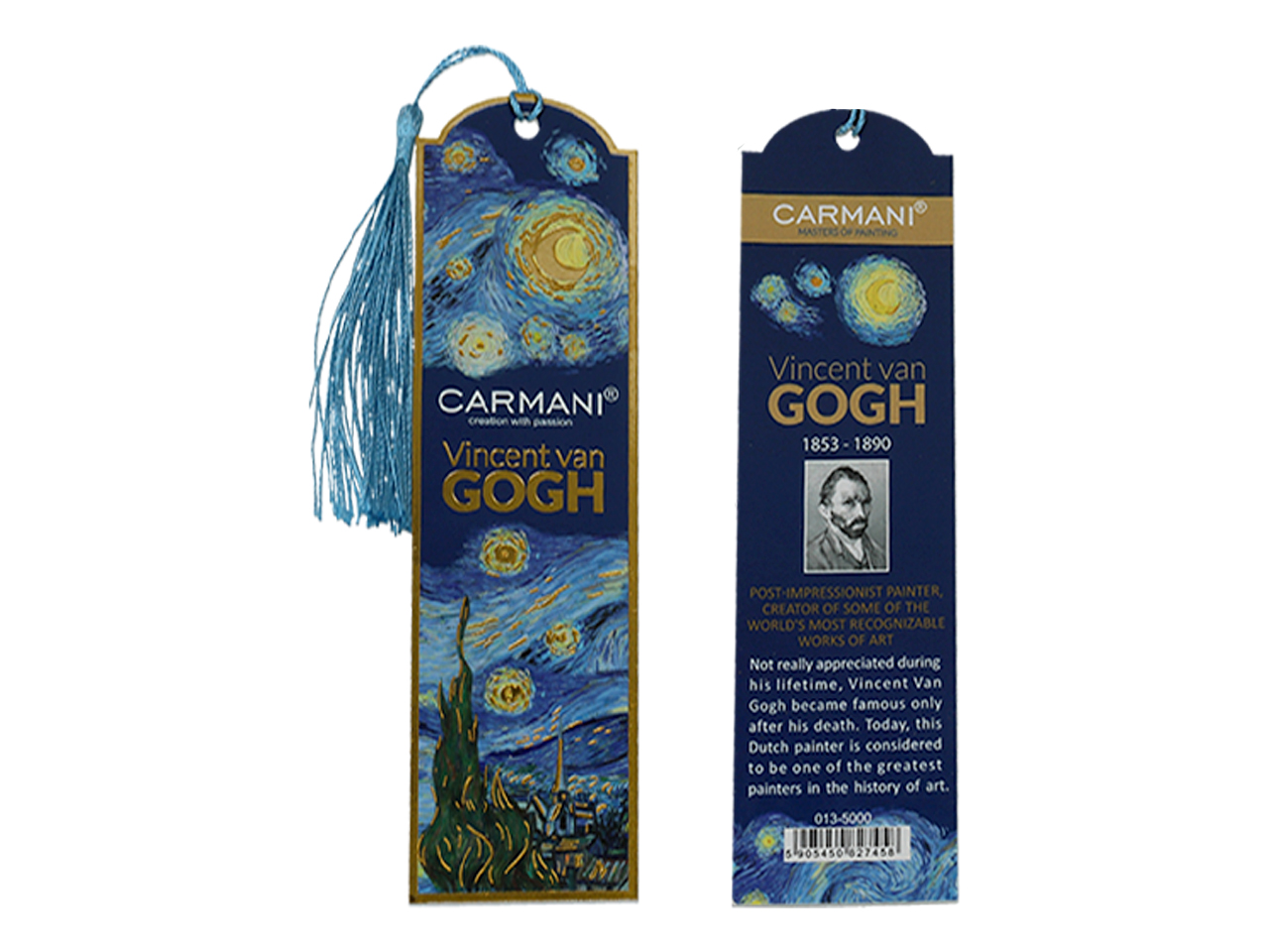 Kpl. 12 zakładek do książki - V. van Gogh, Gwiaździsta Noc (CARMANI) - obrazek 2