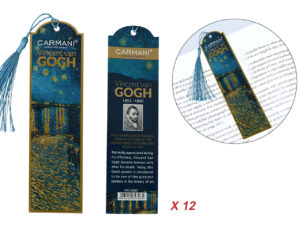 Kpl. 12 zakładek do książki - V. van Gogh, Gwiaździsta Noc nad Rodanem (CARMANI)
