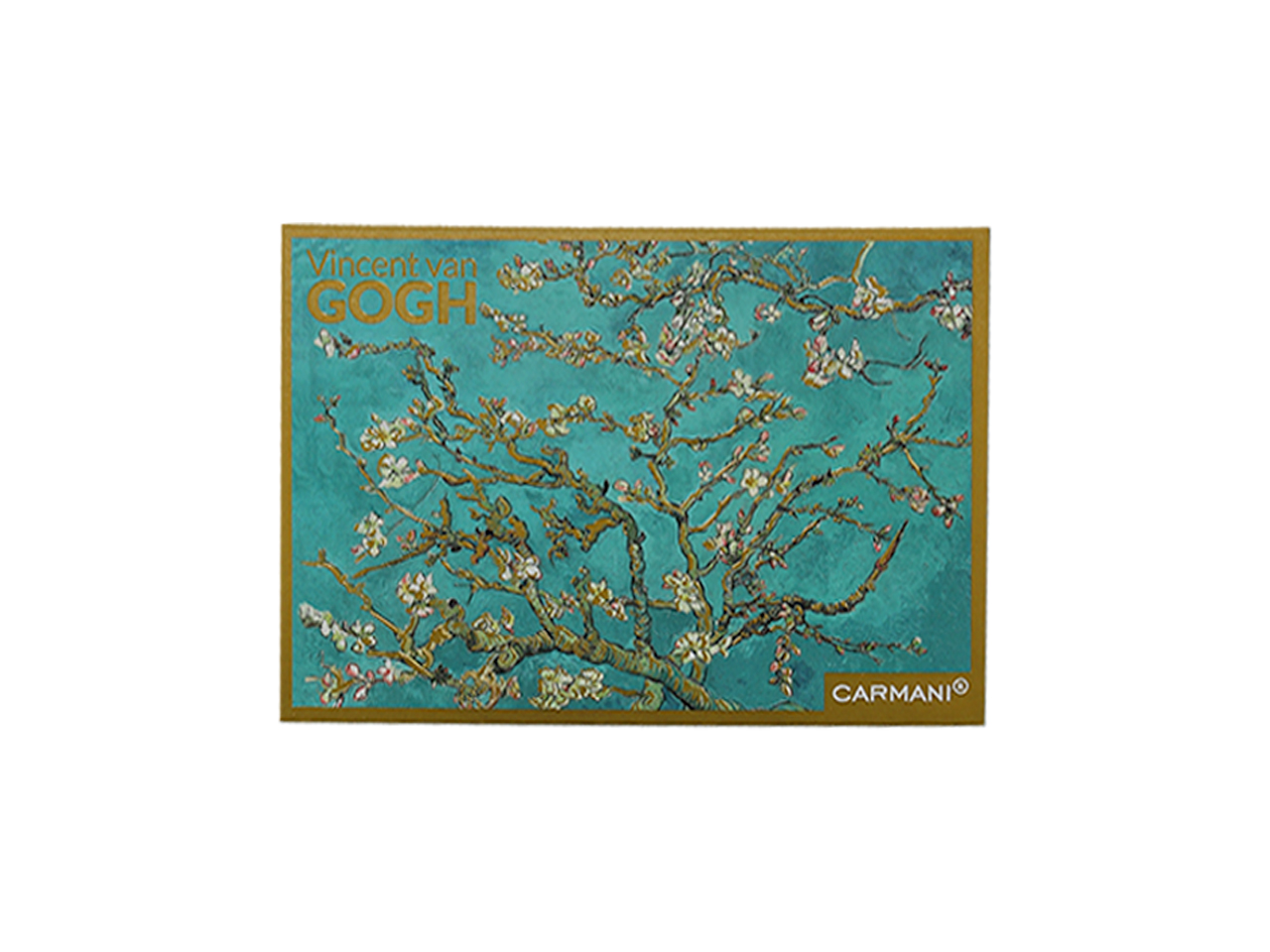 Kpl. 12 pocztówek - V. van Gogh, Kwitnący Migdałowiec (CARMANI) - obrazek 2