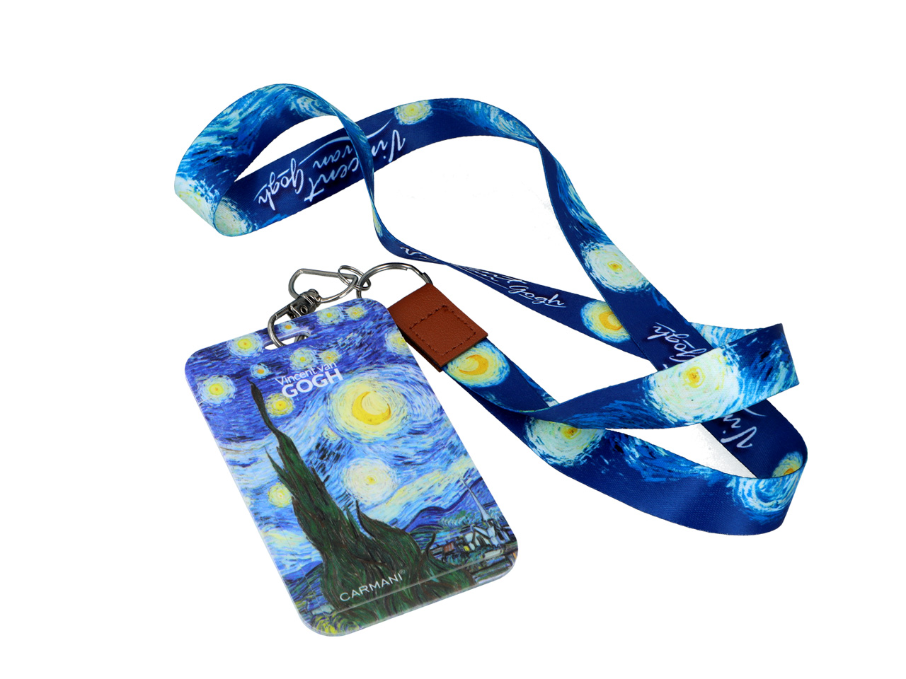 Etui na kartę/identyfikator - V. van Gogh, Gwaiździsta Noc (CARMANI) - obrazek 3