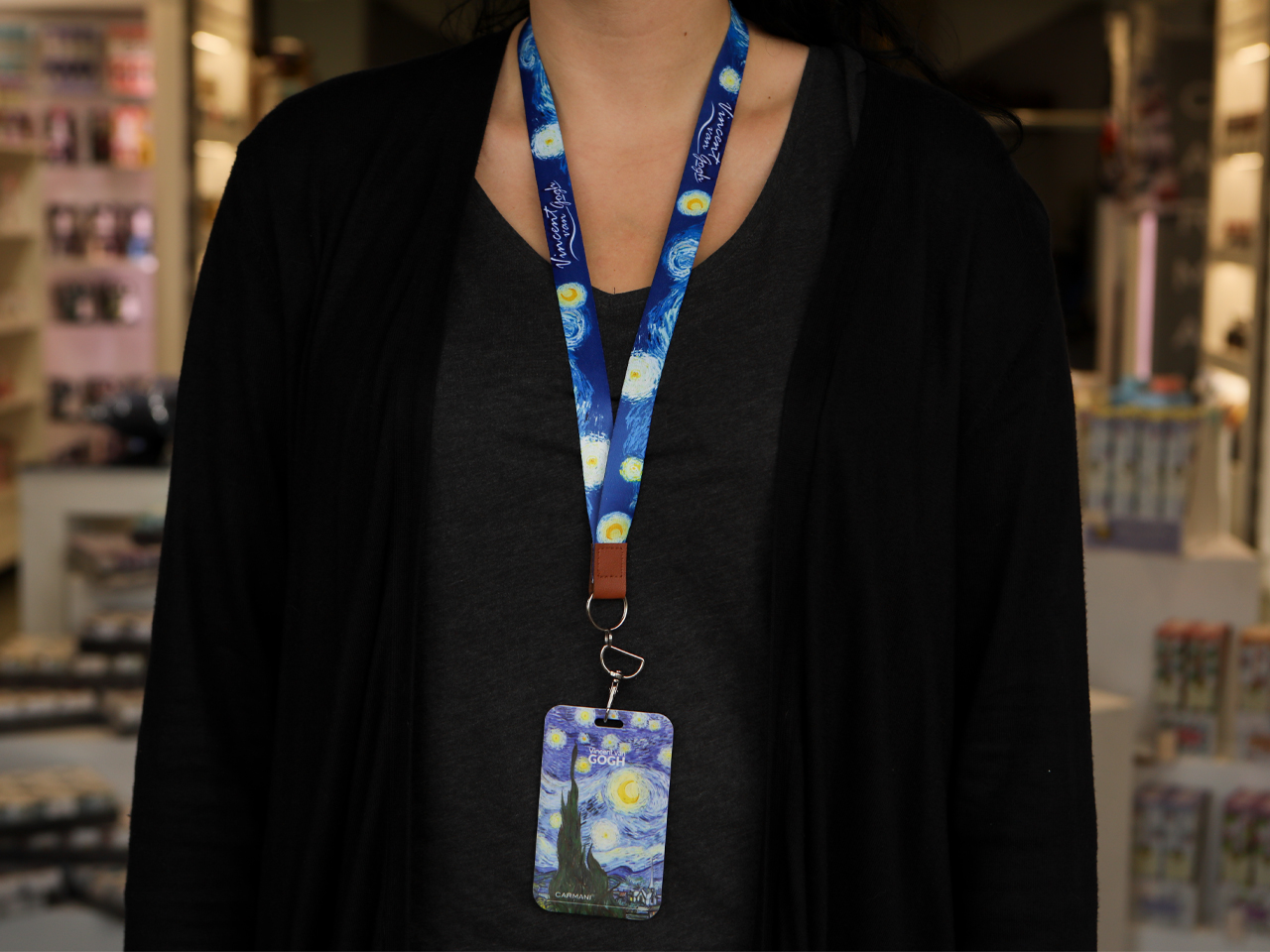 Etui na kartę/identyfikator - V. van Gogh, Gwaiździsta Noc (CARMANI) - obrazek 6