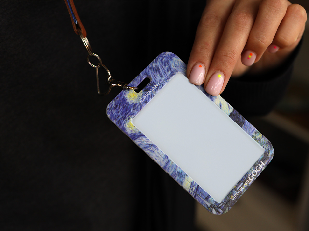 Etui na kartę/identyfikator - V. van Gogh, Gwaiździsta Noc (CARMANI) - obrazek 7