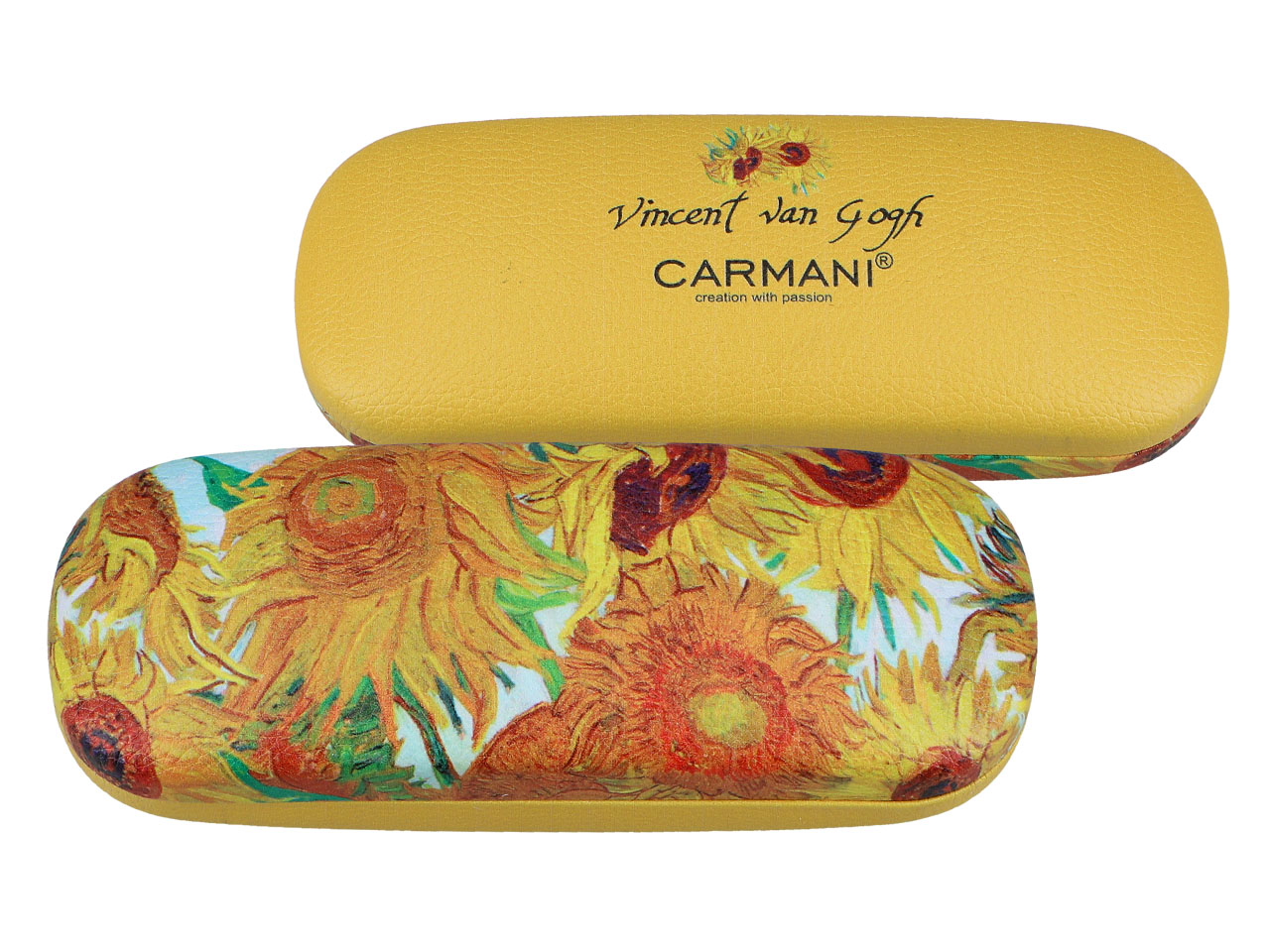 Etui na okulary - V. van Gogh, Słoneczniki (CARMANI) - obrazek 3
