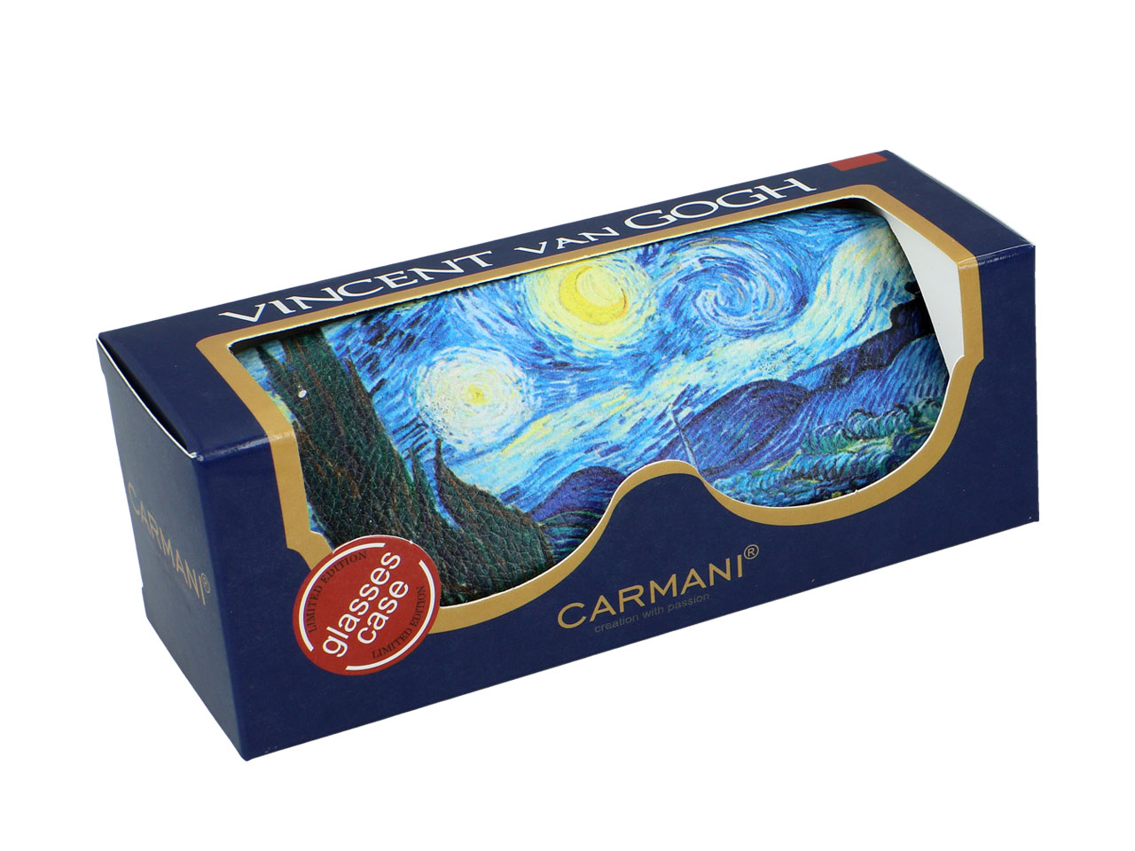 Etui na okulary - V. van Gogh, Gwiaździsta Noc (CARMANI) - obrazek 4