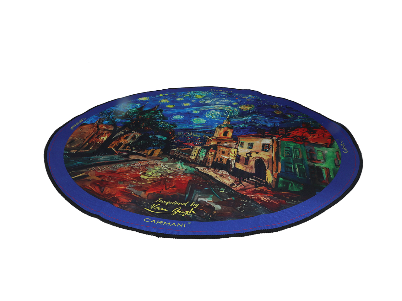 Dywanik okrągły - Inspirowany V. Van Gogh (CARMANI) - obrazek 2