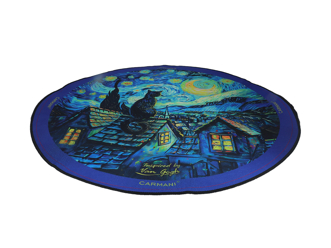 Dywanik okrągły - Inspirowany V. Van Gogh (CARMANI) - obrazek 2