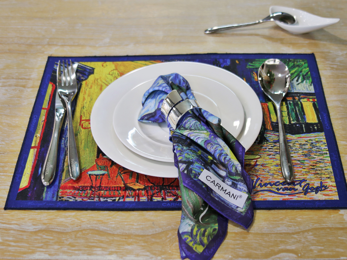 Podkładka na stół - V. van Gogh, Taras Kawiarni w nocy (CARMANI) - obrazek 2