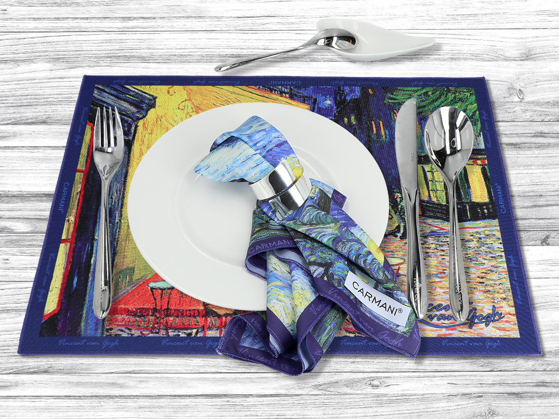 Podkładka na stół - V. van Gogh, Taras Kawiarni w nocy (CARMANI) - obrazek 3