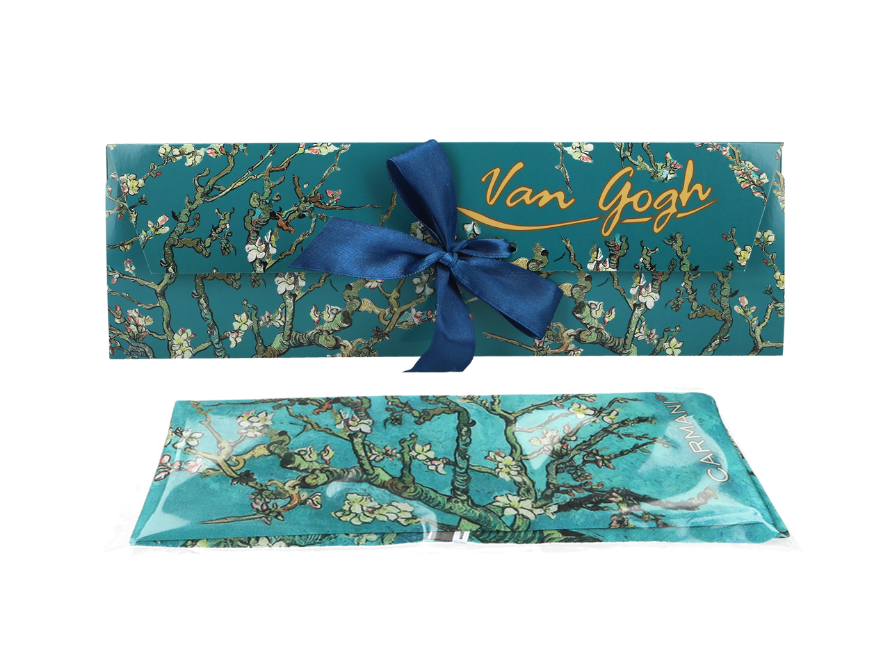 Opaska do włosów - V. van Gogh, Kwitnący Migdałowiec (CARMANI) - obrazek 3