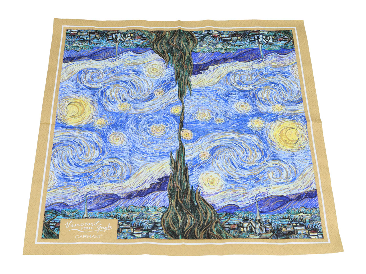 Serwetki papierowe 20szt. - V. van Gogh, Gwiaździsta Noc (CARMANI) - obrazek 2