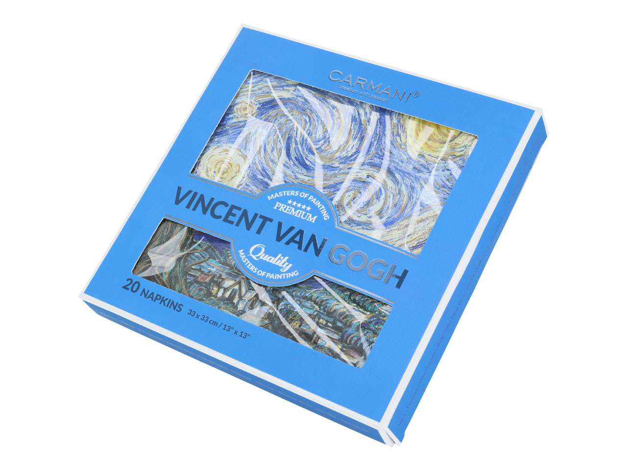 Serwetki papierowe 20szt. - V. van Gogh, Gwiaździsta Noc (CARMANI) - obrazek 4