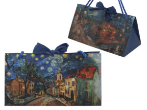 Kpl. 6 torebek ozdobnych - Inspirowane malarstwem V. van Gogh (CARMANI)
