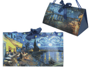 Kpl. 6 torebek ozdobnych - Inspirowane malarstwem V. van Gogh (CARMANI)