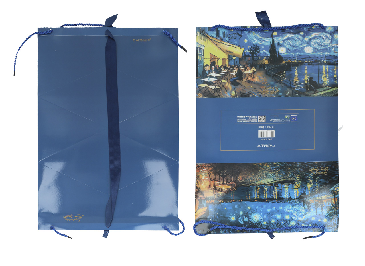 Kpl. 6 torebek ozdobnych - Inspirowane malarstwem V. van Gogh (CARMANI) - obrazek 7