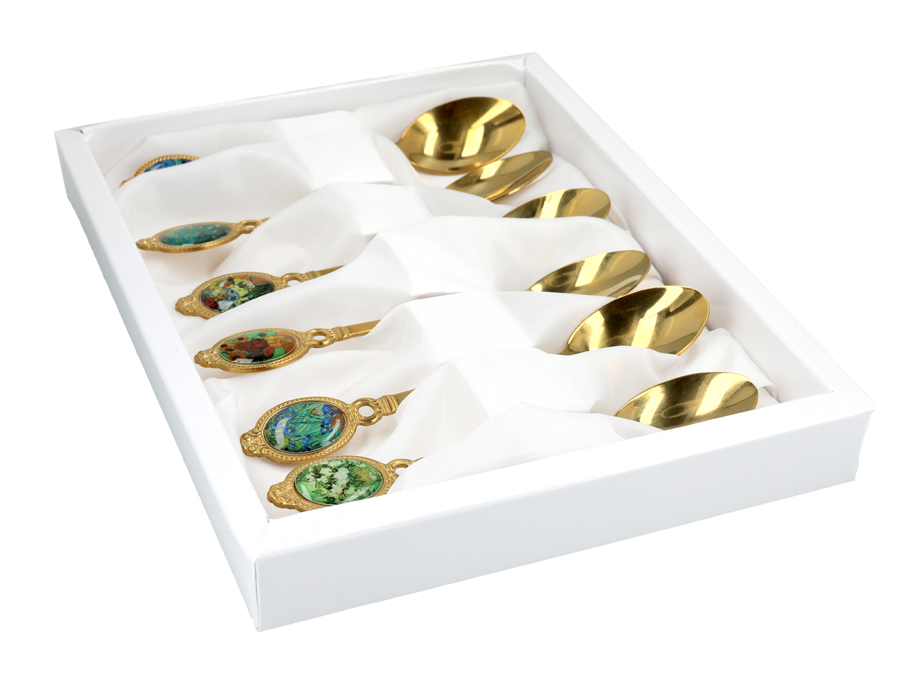 Kpl. 6 łyżeczek - V. van Gogh, mix (CARMANI) - obrazek 5