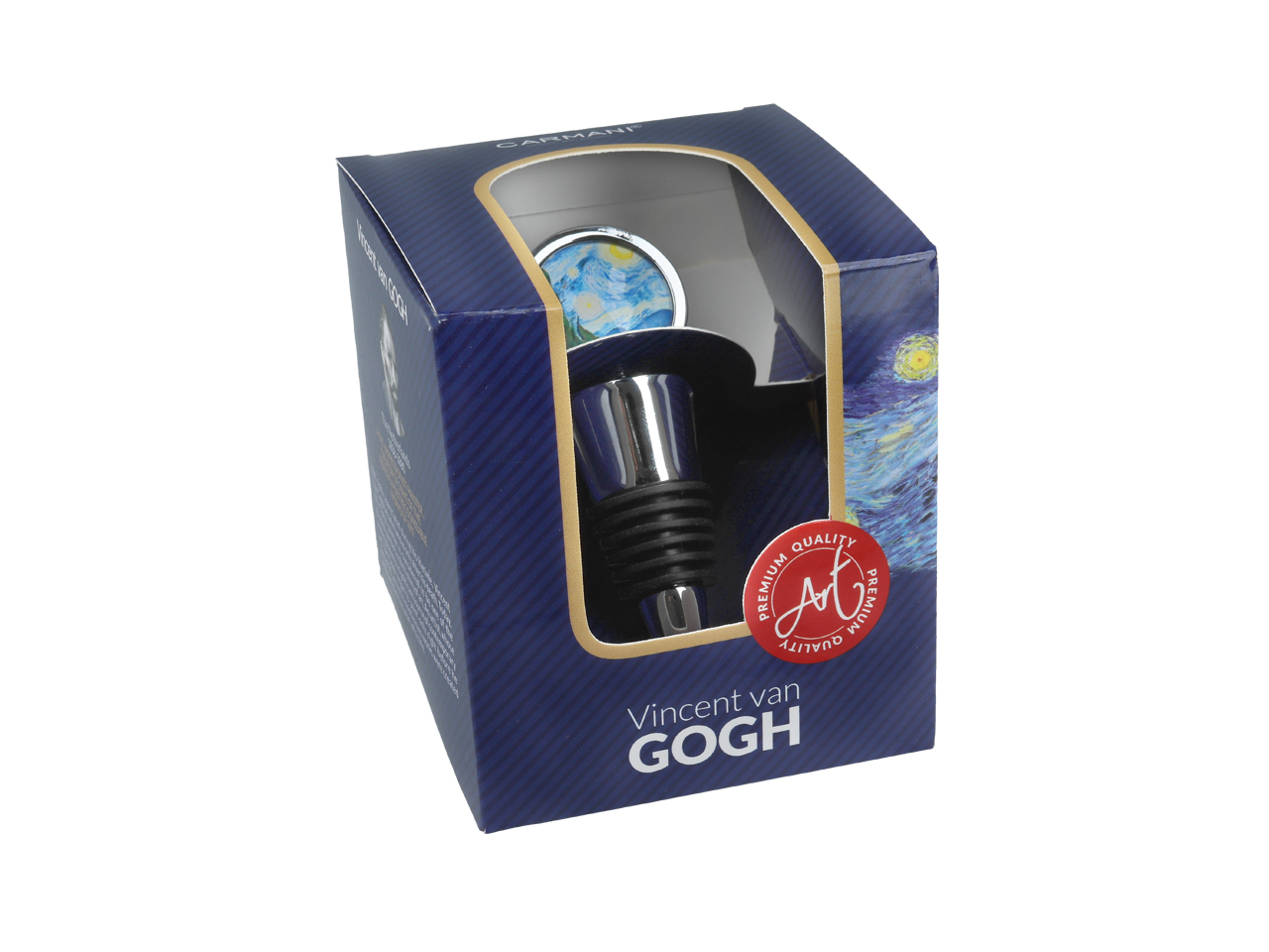 Korek do wina - V. van Gogh, Gwiaździsta Noc (CARMANI) - obrazek 5