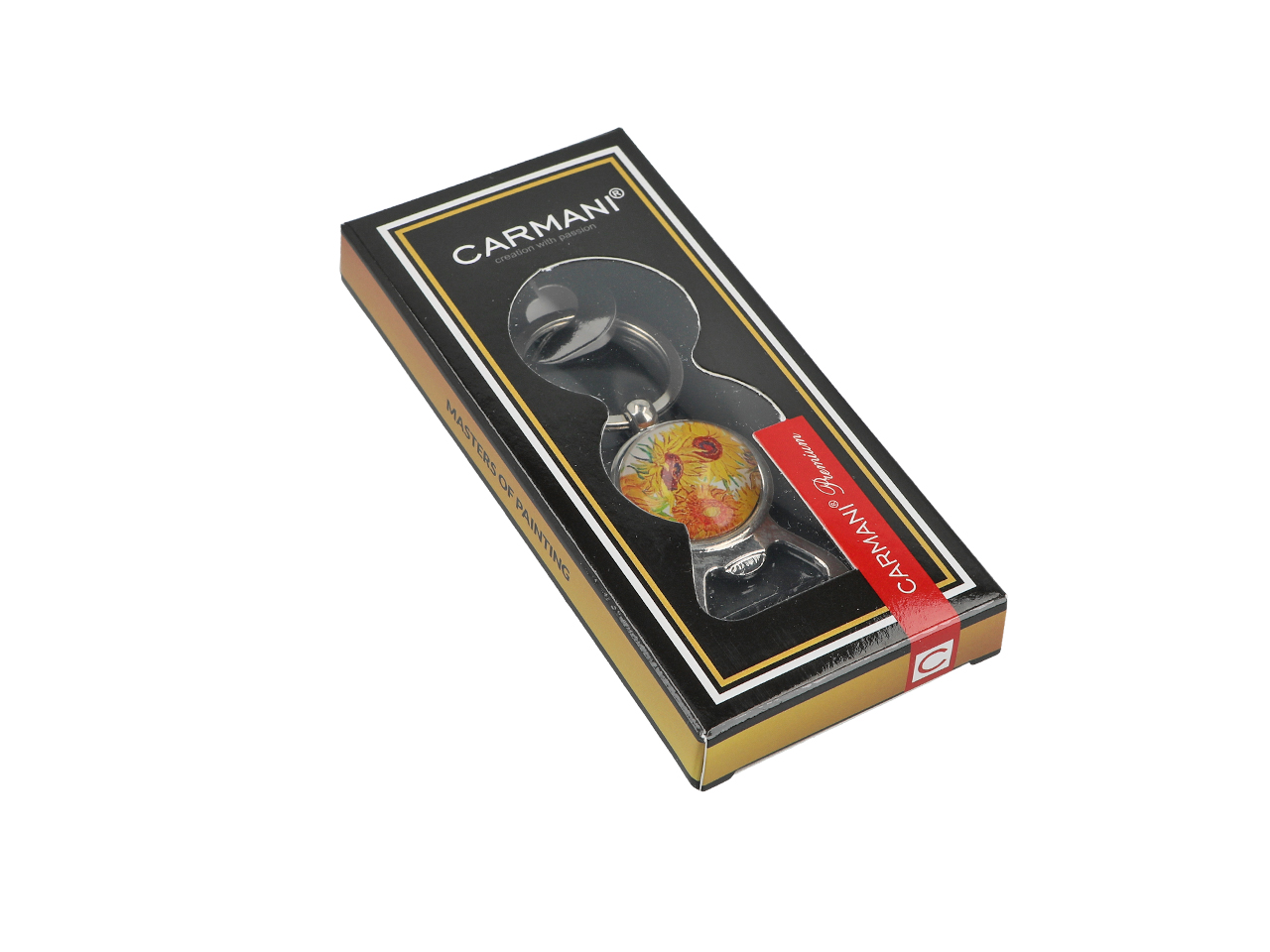 Otwieracz/brelok - V. van Gogh, Słoneczniki (CARMANI) - obrazek 2