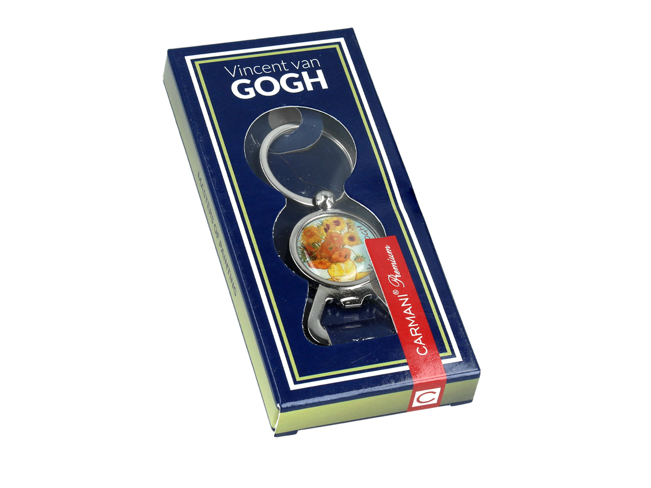 Otwieracz/brelok - V. van Gogh, Słoneczniki w wazonie (CARMANI) - obrazek 3