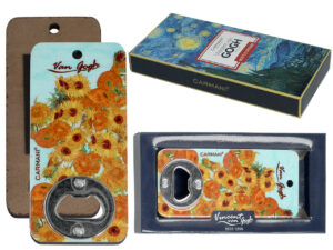 Otwieracz do butelek - V. van Gogh, Słoneczniki (CARMANI)