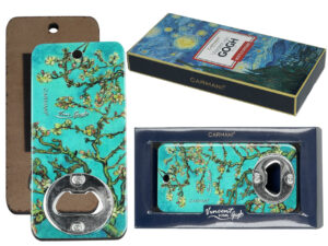 Otwieracz do butelek - V. van Gogh, Kwitnący Migdałowiec (CARMANI)