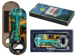 Otwieracz do butelek - inspirowany malarstwem V. van Gogh, Koty (CARMANI)