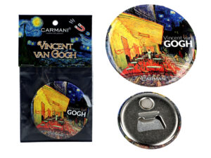 Otwieracz z magnesem - V. van Gogh, Taras kawiarni w nocy (CARMANI)