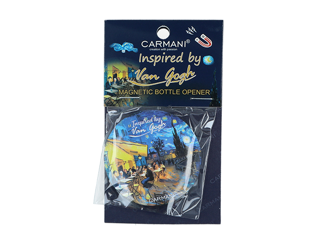 Otwieracz z magnesem -inspirowanie twórczością V. van Gogh (CARMANI) - obrazek 4