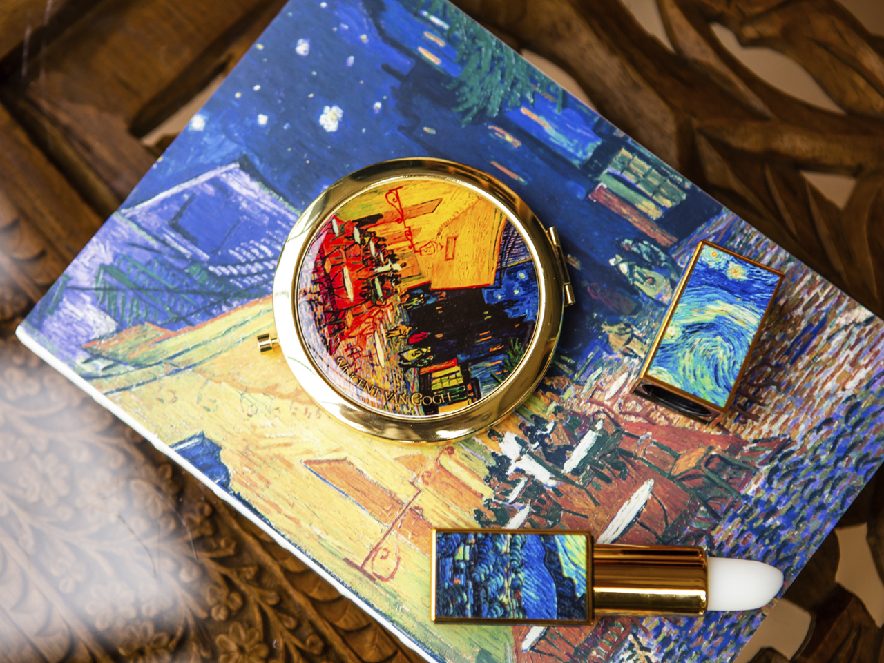 Lustereczko - V. van Gogh, Taras kawiarni nocą (CARMANI) - obrazek 2