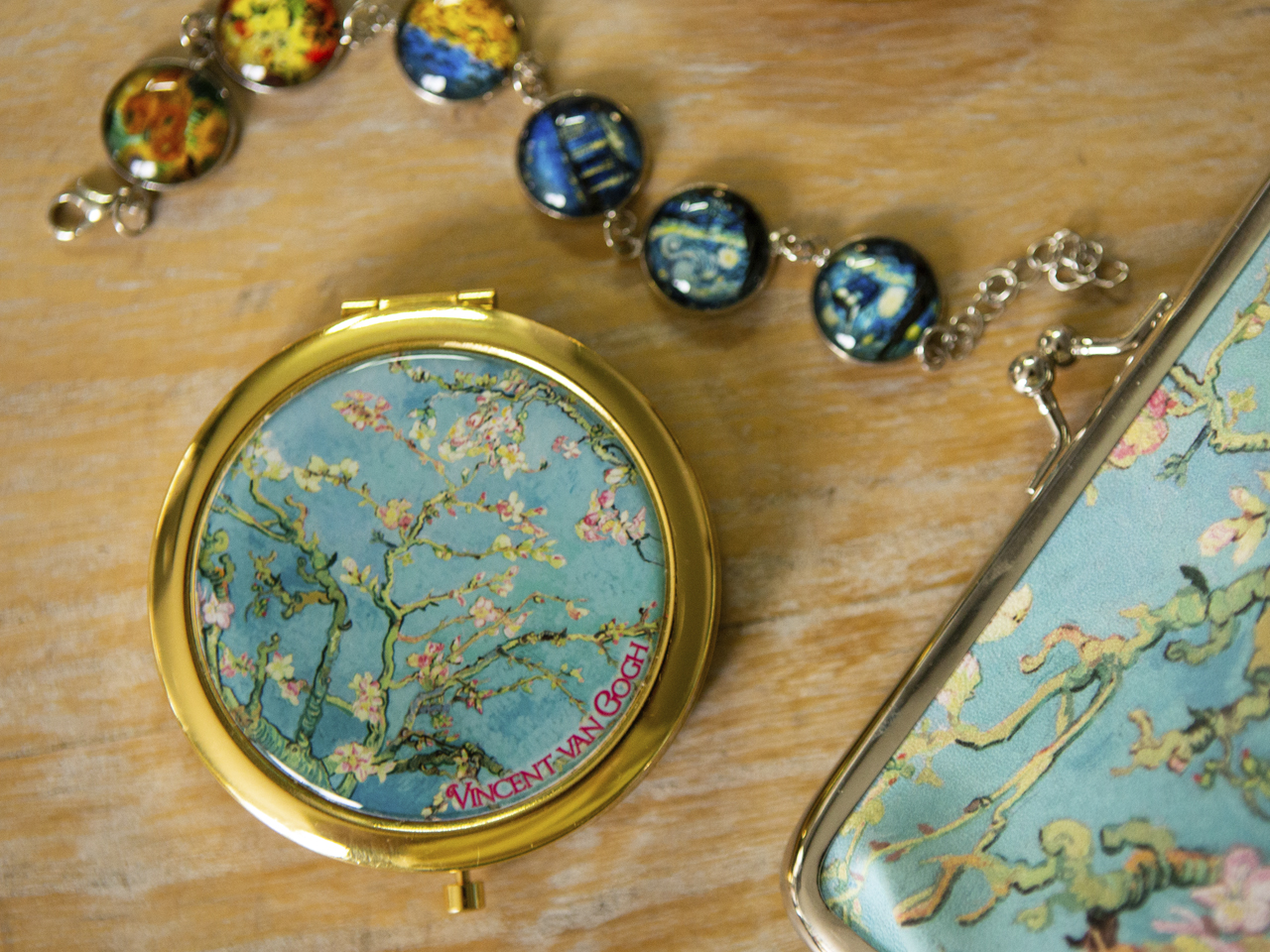 Lustereczko - V. van Gogh, Kwitnący Migdałowiec (CARMANI) - obrazek 2