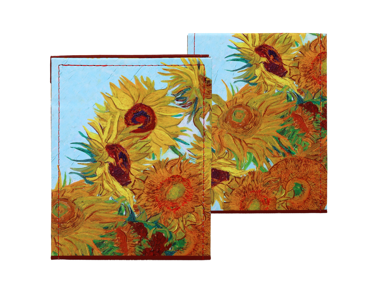 Lusterko w etui - V. van Gogh, Słoneczniki (CARMANI) - obrazek 3