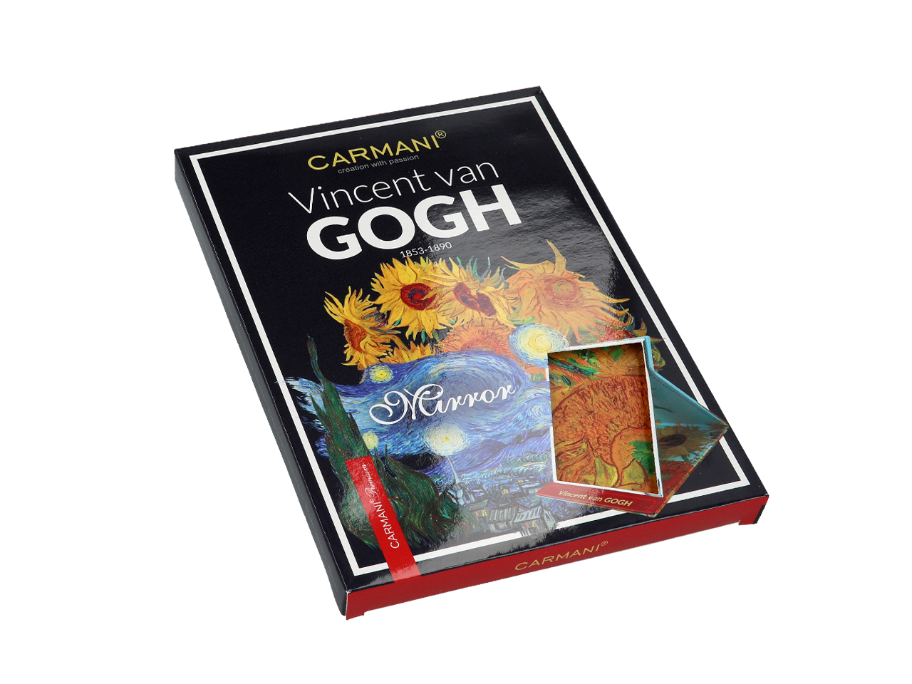 Lusterko w etui - V. van Gogh, Słoneczniki (CARMANI) - obrazek 7