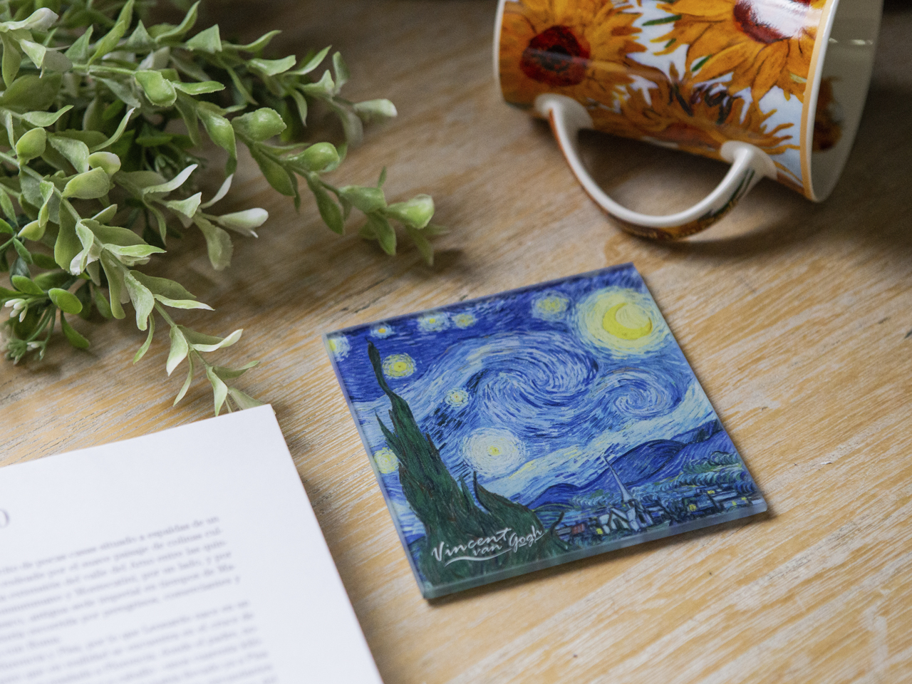 Podkładka szklana - V. van Gogh, Gwiaździsta Noc (CARMANI) - obrazek 4