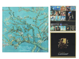 Podkładka szklana - V. van Gogh, Kwitnący Migdałowiec (CARMANI)