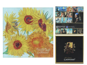 Podkładka szklana - V. van Gogh, Słoneczniki (CARMANI)