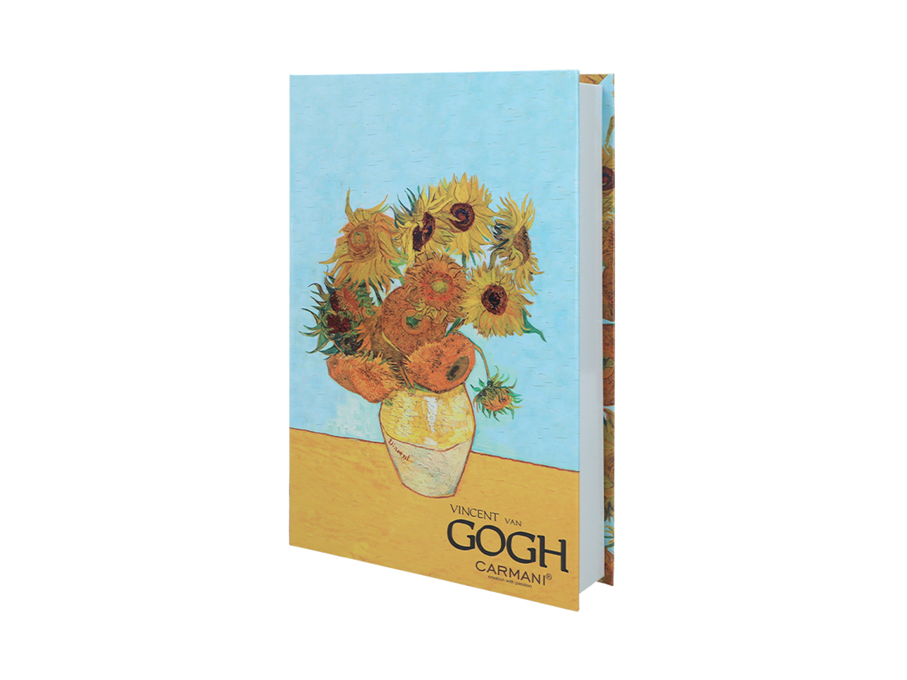 Pudełko ozdobne na magnes - V. van Gogh, Słoneczniki (CARMANI) - obrazek 3