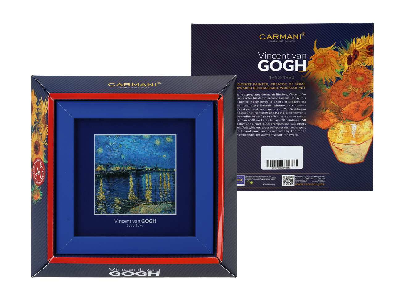 Obrazek - V. van Gogh, Noc nad Rodanem (CARMANI) - obrazek 4