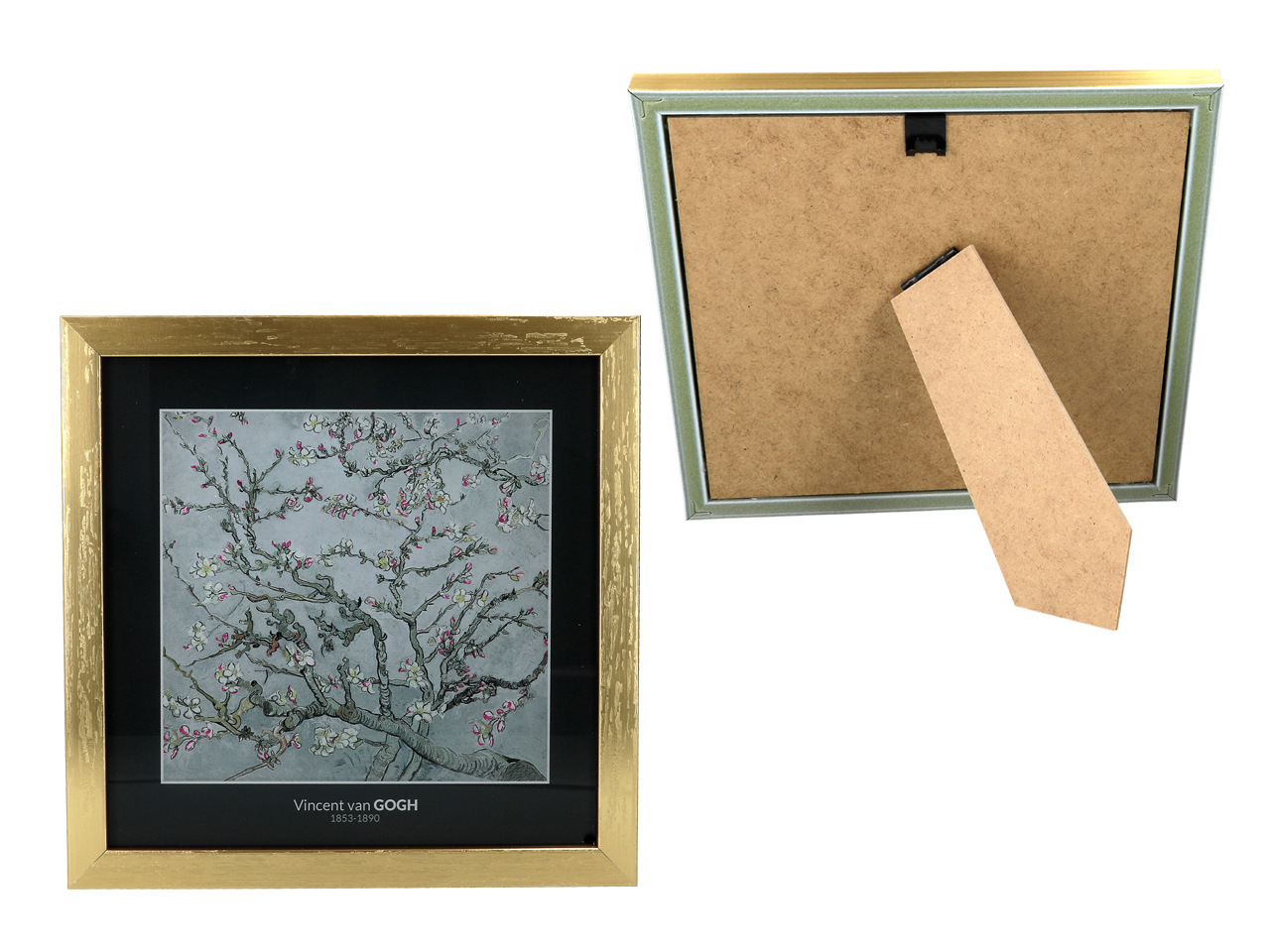 Obrazek - V. van Gogh, Kwitnący migdałowiec, srebrny (CARMANI) - obrazek 3