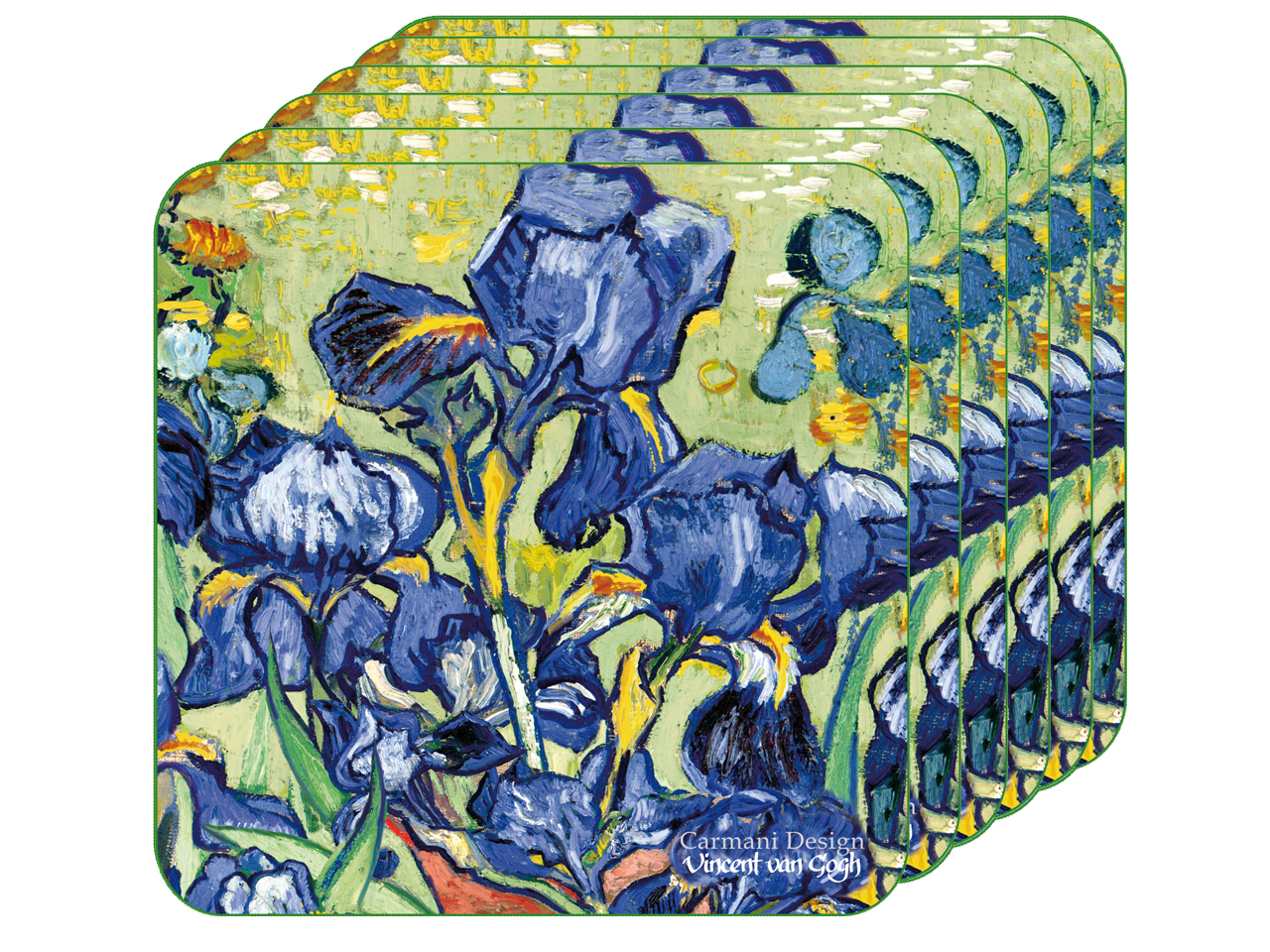 Display 36 podkładek korkowych - V. van Gogh, mix (CARMANI) - obrazek 7