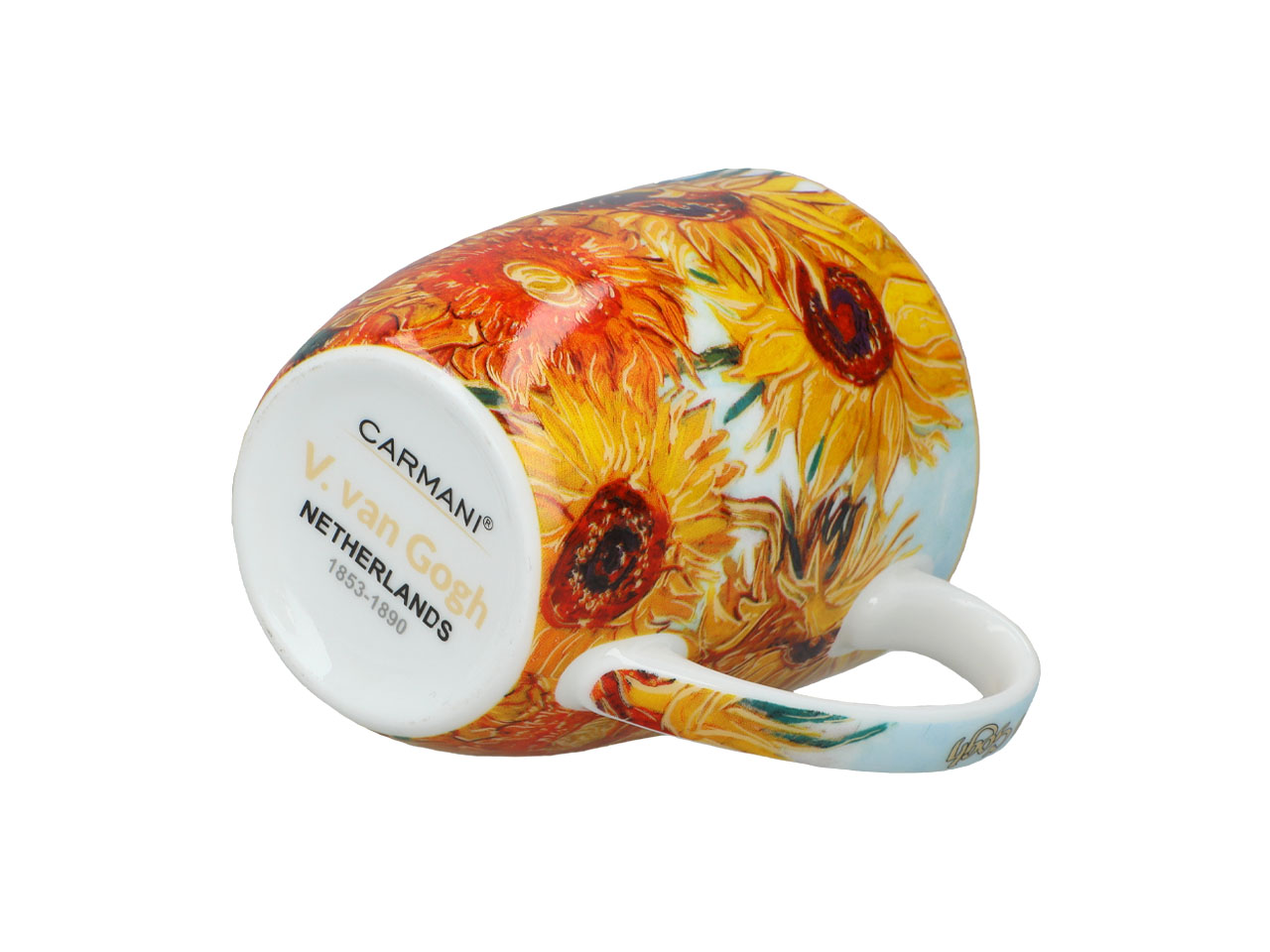 Kubek Camio - V. van Gogh, Słoneczniki (CARMANI) - obrazek 4