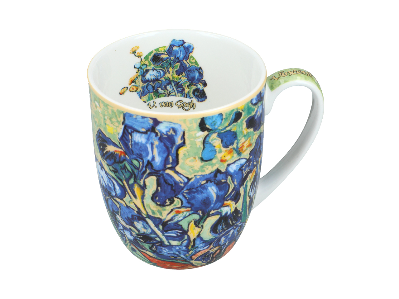 Kubek Camio - V. van Gogh, Irysy (CARMANI) - obrazek 3