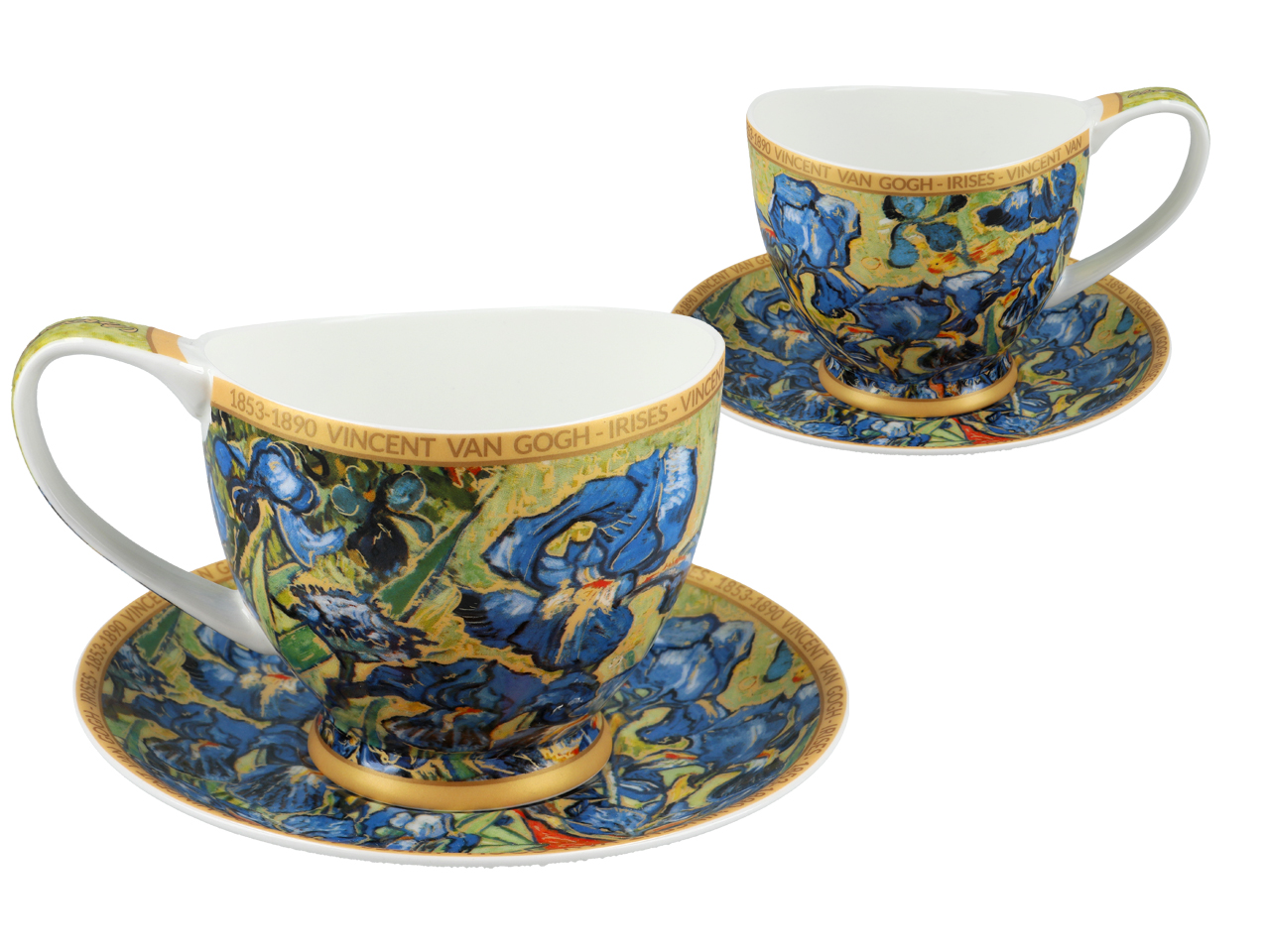 Filiżanka Big Vanessa - V. van Gogh, Irysy (CARMANI) - obrazek 2