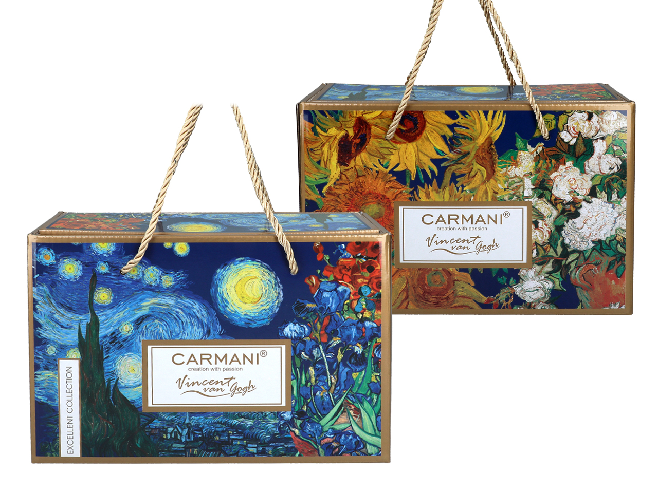 Filiżanka espresso Vanessa - V. van Gogh, Irysy (CARMANI) - obrazek 5