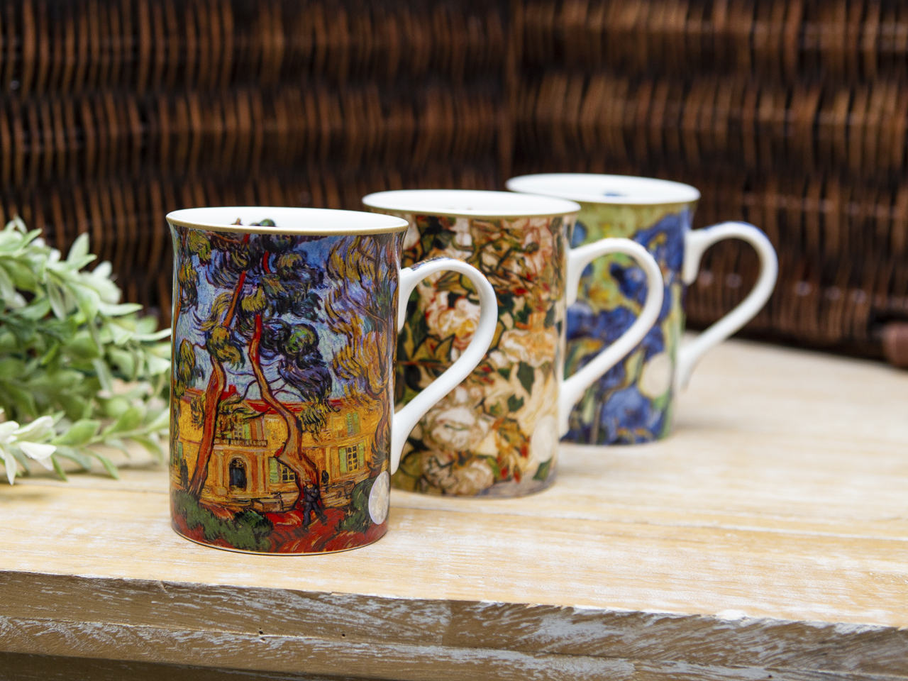 Kubek Classic New - V. van Gogh, Irysy (CARMANI) - obrazek 5