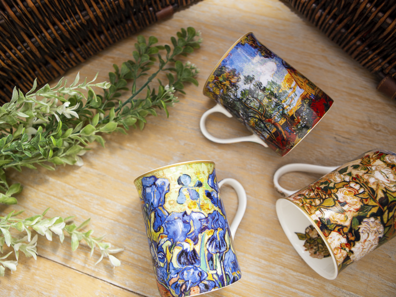 Kubek Classic New - V. van Gogh, Irysy (CARMANI) - obrazek 6