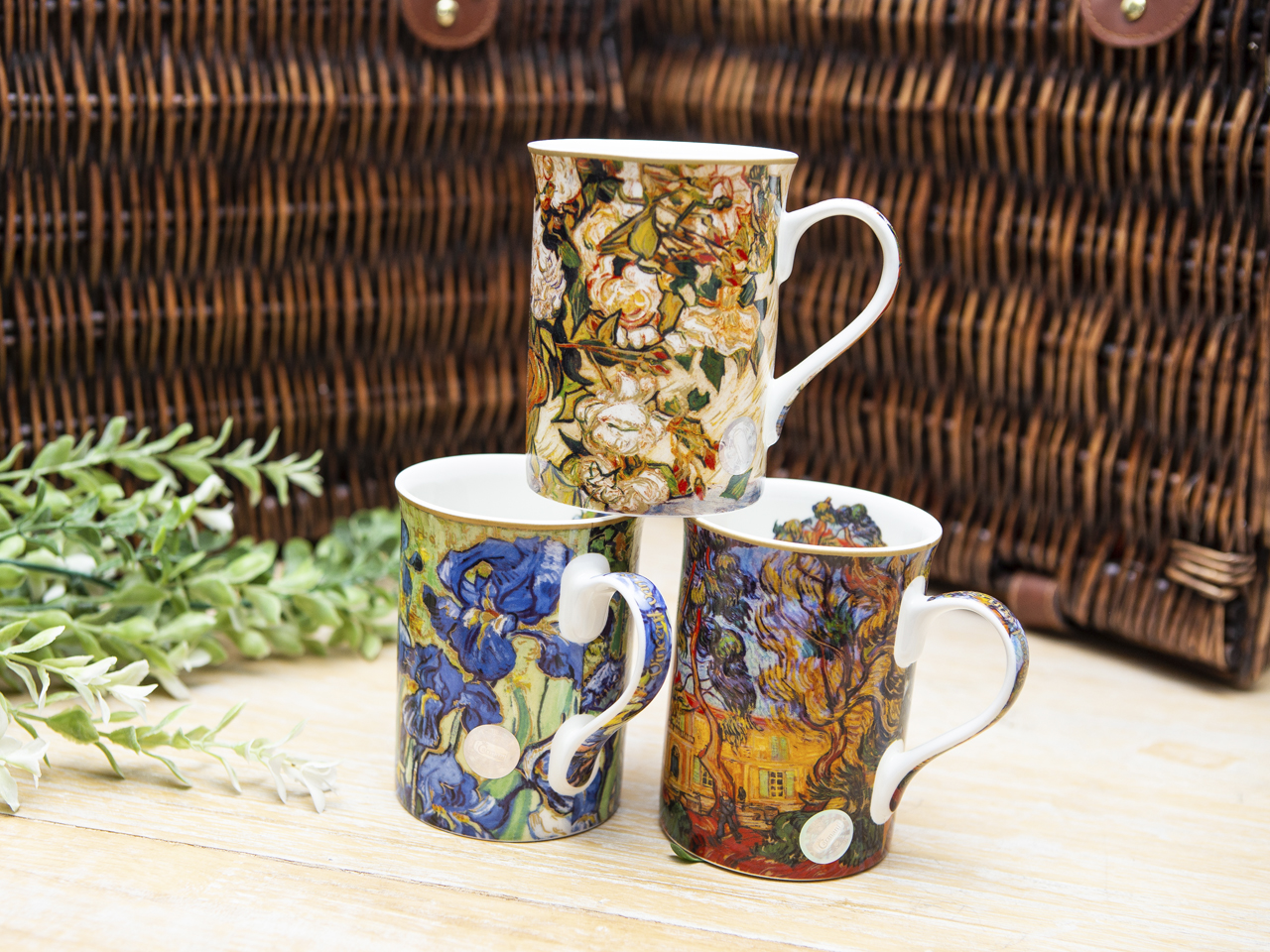 Kubek Classic New - V. van Gogh, Irysy (CARMANI) - obrazek 7