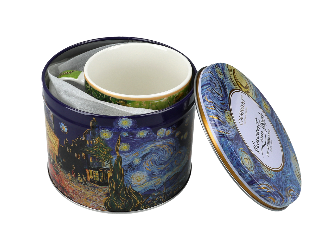 Kubek w puszce - V. van Gogh, Irysy (CARMANI) - obrazek 3