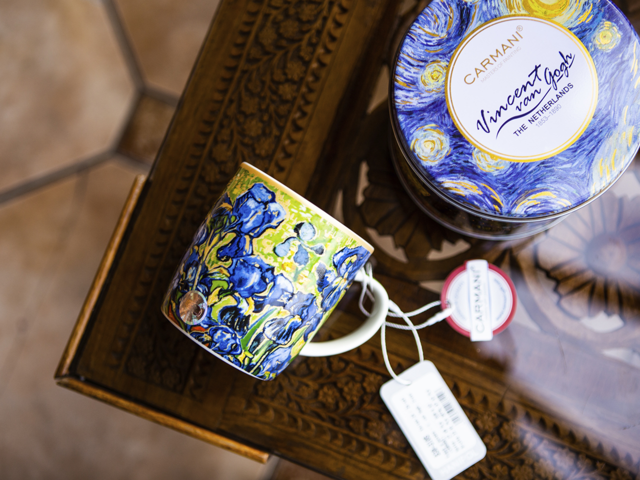 Kubek w puszce - V. van Gogh, Irysy (CARMANI) - obrazek 5